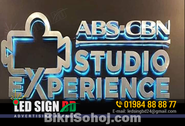 Acrylic Top Letter with Led Sign